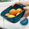 Stackable Vegetable Washing Basket Double-Layer Fruit Basin Practical Drain Basket  Kitchen
