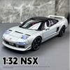 1/32 HONDA Acura NSX Alloy Sports Car Model Diecast Metal Racing Car Vehicles Model Simulation Sound and Light Children Toy Gift