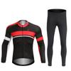 Breathable Riding Bicycle Jerseys Cycling Clothing Set Quick Dry Men Long Sleeve Bicycle Clothes Suit Wear Tights