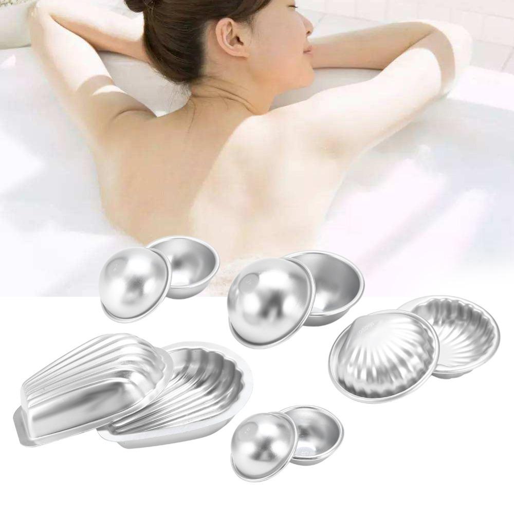 Aluminum Alloy Bath Bomb Mold Reusable DIY Crafting Press Mould  Fizzy Bath Bombs