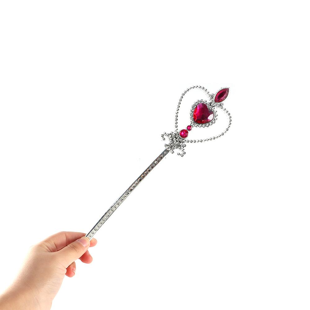 Crown Heart-Shaped Magic Wands Headwear Fashion Accessories Hair Styling Accessories Kids Toy
