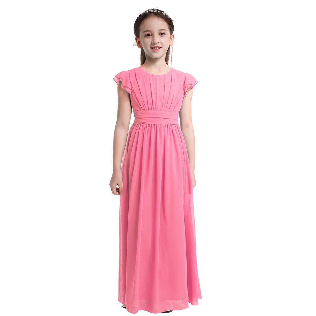 Платье для девочек с цветочным узором