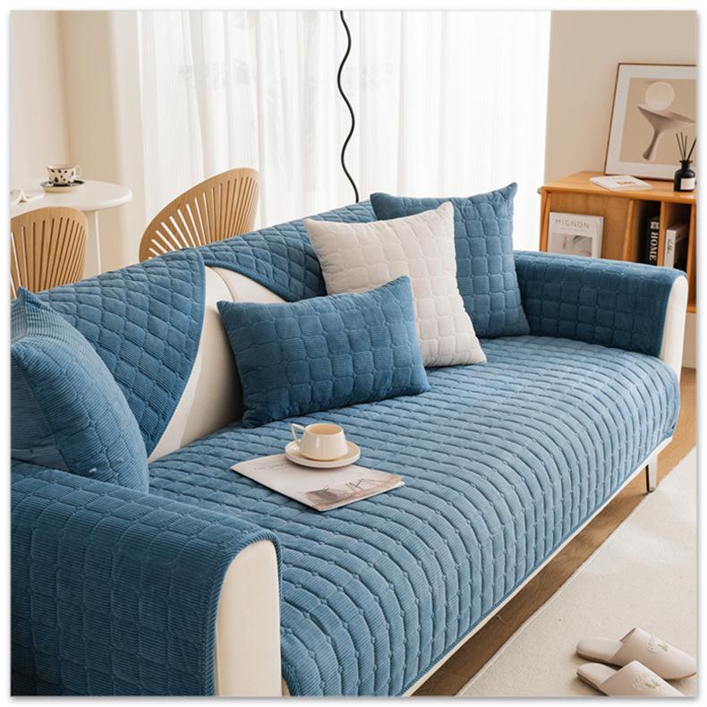 Plush Thicken Sofa Cover European Universal Sofa Towel Cover Slip Resistant Couch Cover Sofa Towel For Living Room Decor