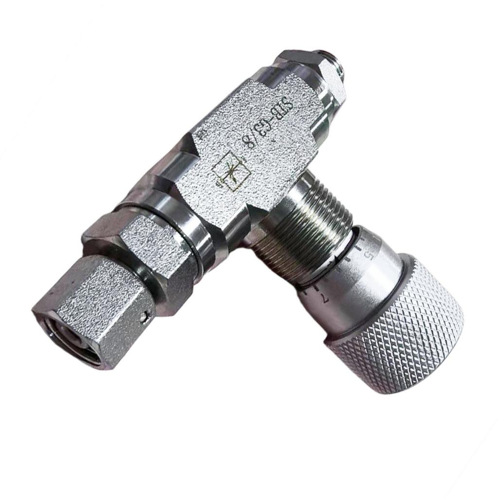 G3 8 Flow Control Valve Bidirectional Hydraulic Restrictor Valve for 1 2 Ton Mini Excavator