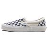 OG Classic Slip-On LX Navy Checkerboard Unisex Sneakers White VN0A32QNP4I