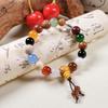 Eighteen-Seed Star Moon Bodhi Prayer Beads Jewelry - Unisex Style, Popular for Live Streaming.