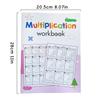 Multiplication Division Math Workbook Arithmetic Teaching Aids for Grades 3-4 Primary School Math Cognitive Training Test Book