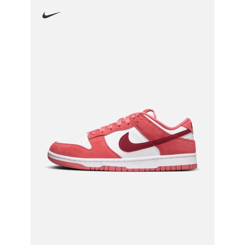 Nike Женские низкие беговые кроссовки - Новая весенняя модель - Резиновая подошва - Низкие кеды - NIKE DUNK LOW FQ7056
