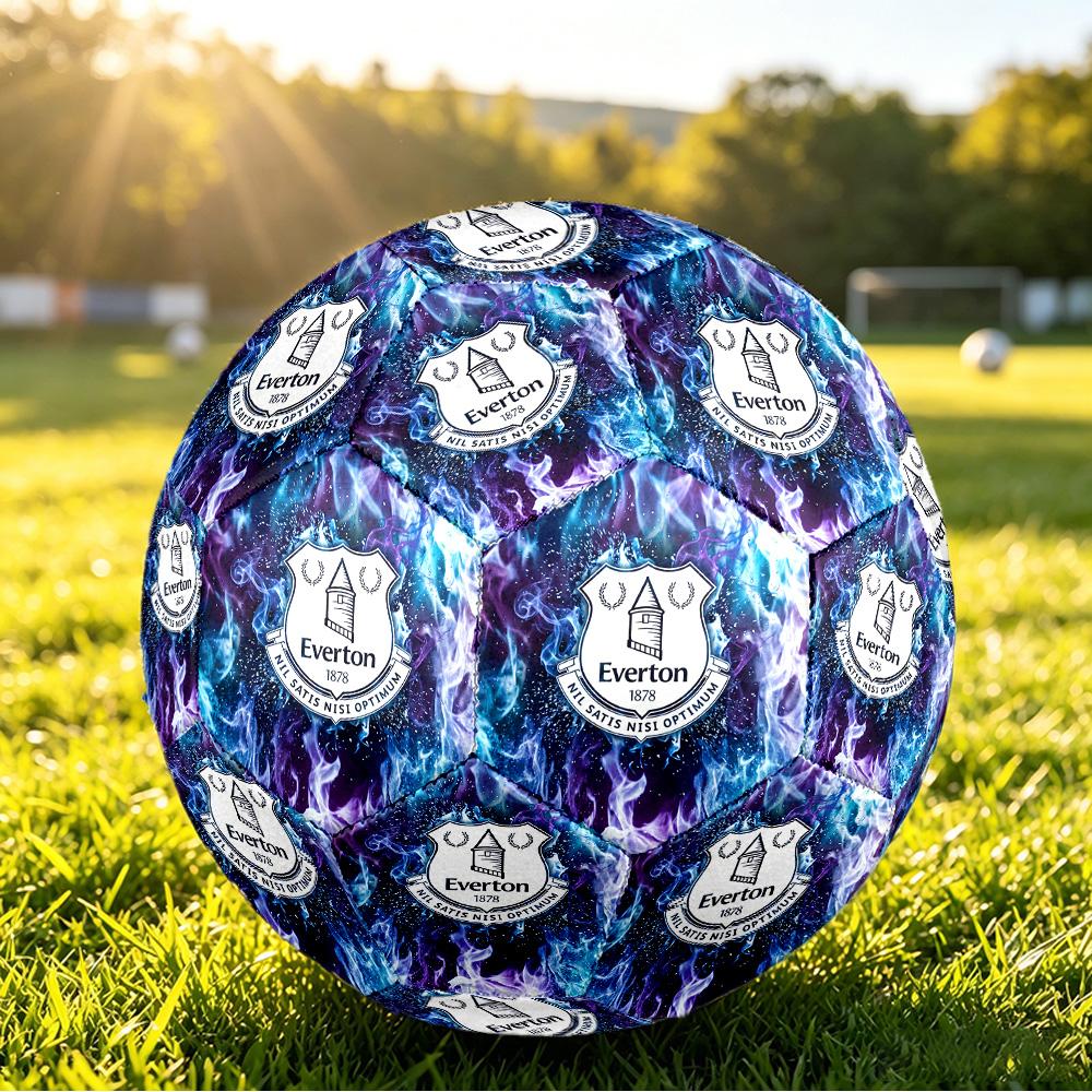 Футбольный мяч Everton Football, размер 5, с принтом, противоскользящий, для взрослых, сувенир для футбольных фанатов