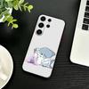 H-Cute Чехол-акула для телефона Samsung S26, S25, S24, S23, S22, S30, S21, Ultra, Plus, FE 5G Черный Мягкий чехол