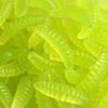 100 шт./пакет 2 см 0,3 г Силиконовые искусственные приманки для ловли хлебного червя, опарыша, мягкая рыболовная приманка, крючки, биомиметические, с запахом, черви, светящиеся креветки
