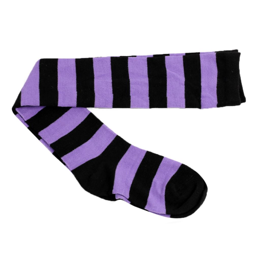1 Pairs Keep Warm Wide Stripes Long Tube-shaped Socks Comfortable Socks