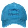 Dark Blue NIN Retro Logo Nine Inch Nails Baseball Cap Outdoor Sport Quality Trucker Hat Couple Streetwear Designer Baseball Caps