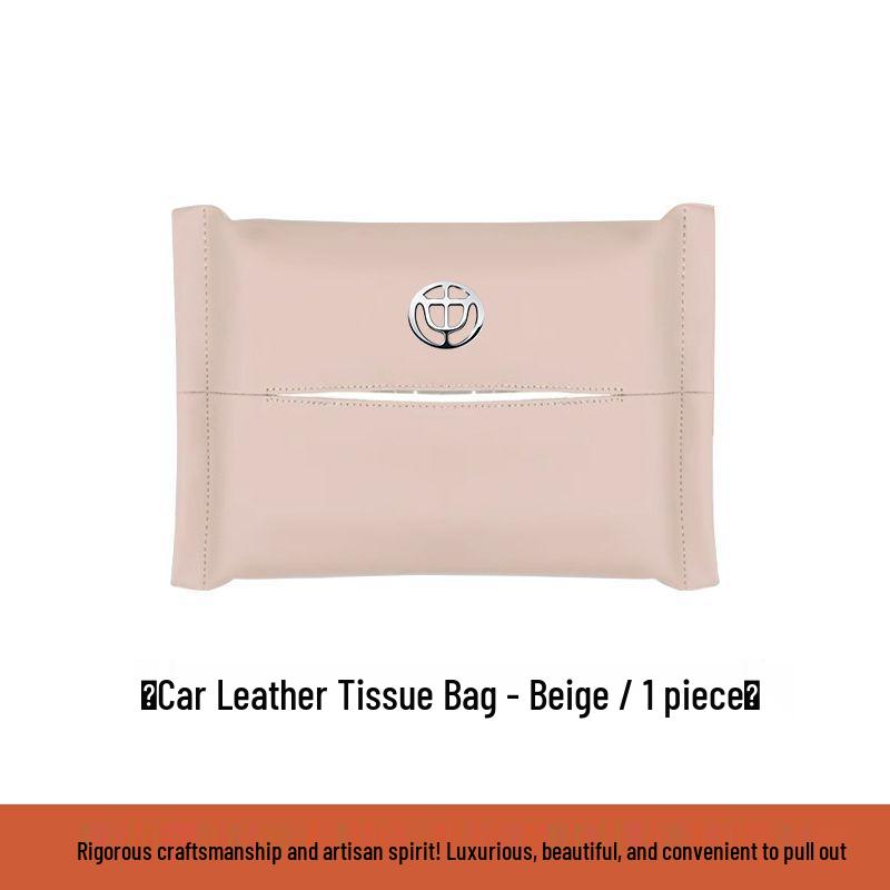 Zhonghua Junjie FRV H320 V7 Car Headrest Leather Tissue Box Pouch