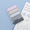 100 шт. липкие вкладки для заметок Morandi Color Note самоклеящаяся комбинированная этикетка-наклейка
