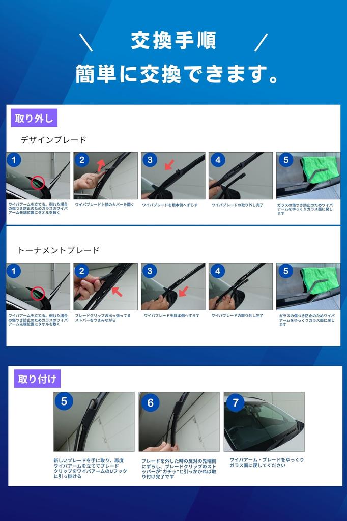 MITSUBA Alpha Blade Front Wiper Blade Car Set of 2 Number 33 450mm 450mm Made In Japan BL38D-009-009