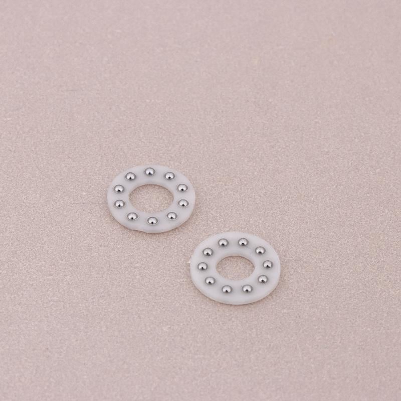 10Pcs Mini Bearing Steel Ball Thrust Plastic Rubber Support Bearing For Folding Knife Tool Accessories