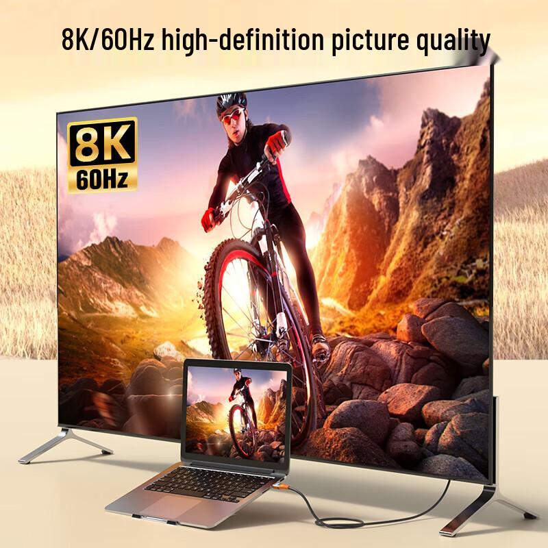 BIAZE Gaming DisplayPort to HDMI 2.0 Cable