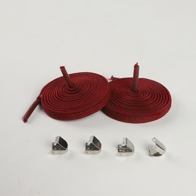 1 пара шнурков без завязок, эластичные шнурки, уличные кроссовки для отдыха, быстрые безопасные шнурки на плоской подошве для детей и взрослых, унисекс, ленивые шнурки