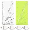 2pcs Magnetic Seam Guide With Seam Allowance Ruler Sew Guide Gauge For 18 To 2 Inch Straight Line Hems Sewing Quilting Tools