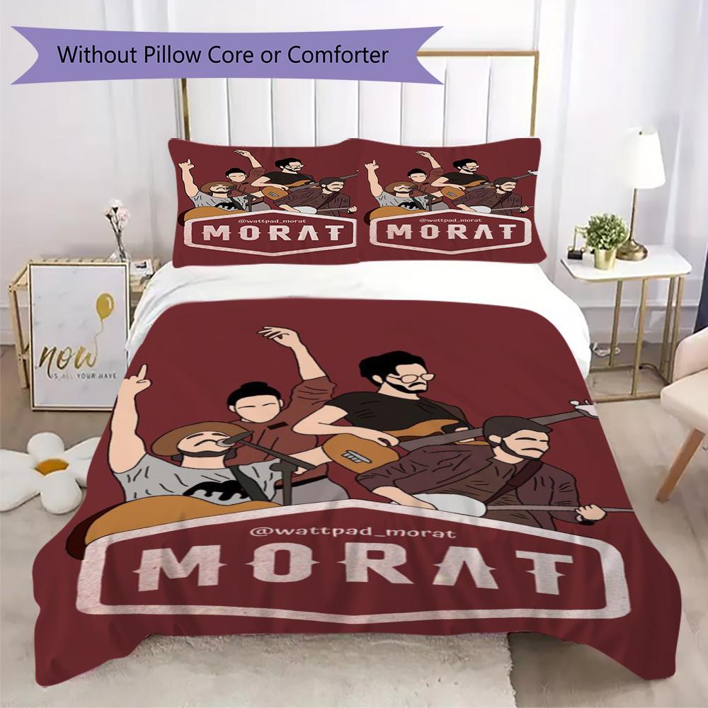 Morat glitter style Pattern Bedding,Quilt Set Quilt Cover Pillowcase Home Birthday Gift (1*duvet cover+2*pillowcase,without core)XSJT0917430