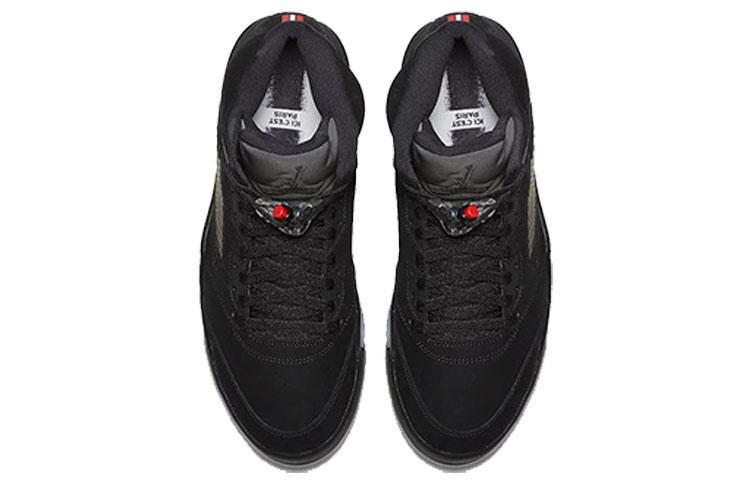 Кроссовки Air Jordan 5 PSG 75 Logo 'Black' AV9175-001