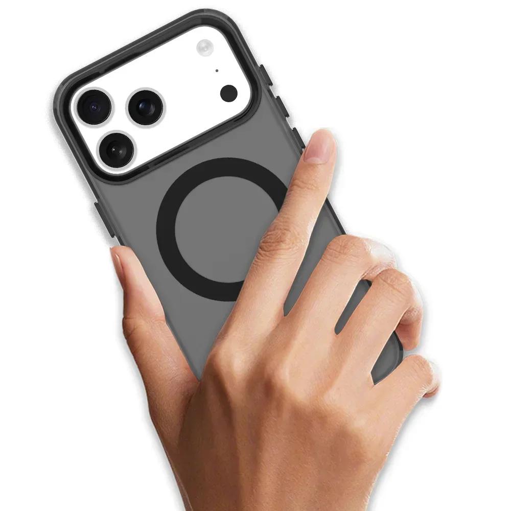 Модный чехол конфетного цвета, приятный для кожи, матовый, для iPhone 17 Air 16E 15 14 Plus 13 12 11 Pro Max, с поддержкой беспроводной зарядки, противоударный