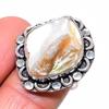 Natural Mother Of Pearl Gemstone 925 Sterling Silver Jewelry Ring Size 8 E7z02
