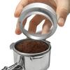 Coffee Dosing Ring 51mm Espresso Dosing Ring Dosing Funnel Coffee Powder Prevention Magnetic Coffee Powder Ring