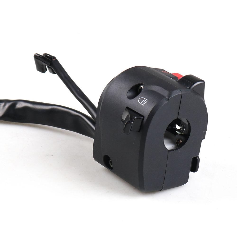 Мотоцикл 7/8 "22 мм переключатель управления рулем звуковой сигнал поворота электрическая противотуманная фара свет пусковой переключатель контроллера руля