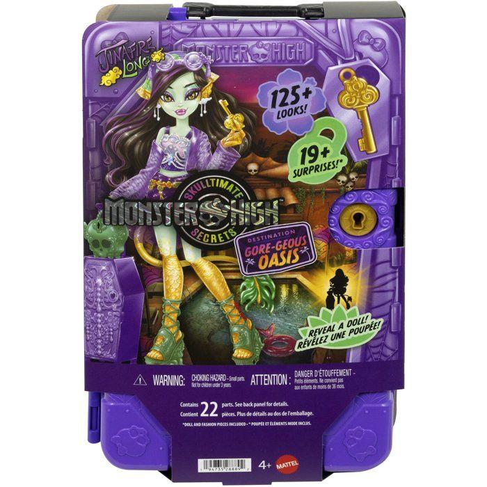 Playset surprise - MONSTER HIGH - Valise secrète Jinafire JDR52 - 19 surprises - Accessoires
