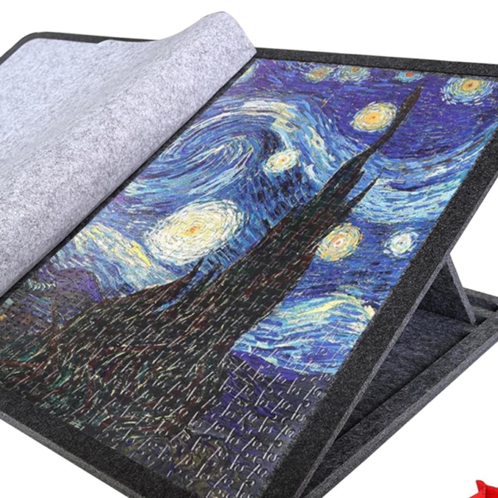 Наклонная доска-пазл, стол-плато со стойкой для сбора дома