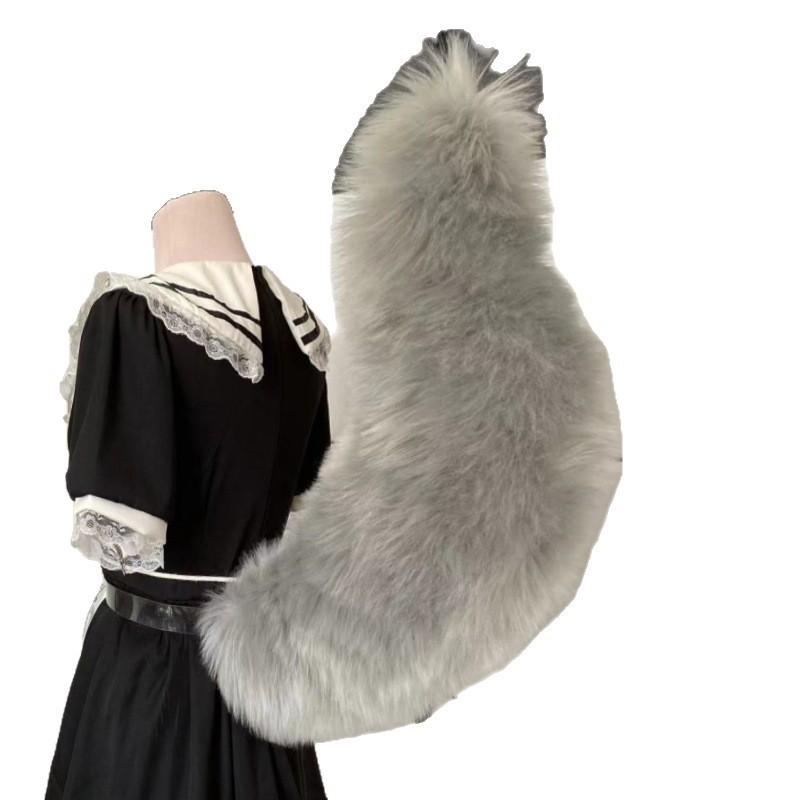 Cosplay Fox Tail Prop Anime Convention Party Adult Costume Accessory Lightweight Flexible Shape Retention