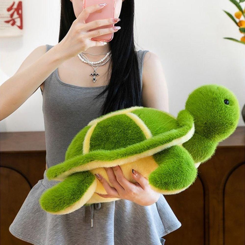 Fluffy Turtle Stuffed Doll Soft Turtle Animal Plush Doll Turtle Plush Toys Children Gift