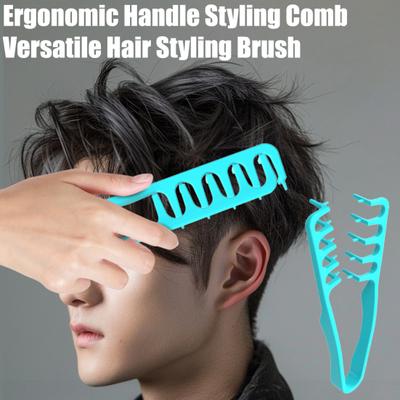 1/2/3 шт. Расческа для придания объема и текстуры волосам, с широкими зубьями, для укладки пышных волос, инструмент для приподнятия корней и придания объема, женский/мужской, аксессуар для ухода за челкой и пробором