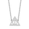 Stylish Stainless Steel Geometric Pendant Necklace For Men And Women With 18k Gold Plating