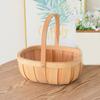 Ручная работа, открытый верх, рыночная корзина для хранения, переносная для овощей, свадебных подарков и пикников на открытом воздухе, повседневного использования