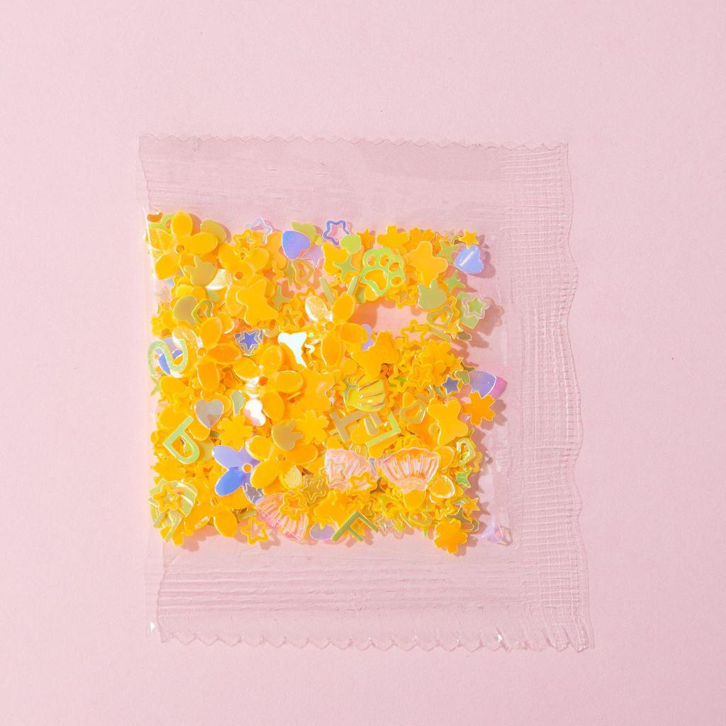 Полимерная глина Макарон Бусины и Гранулы Жемчужного Сахара для DIY Слайма, Эпоксидки и Поделок