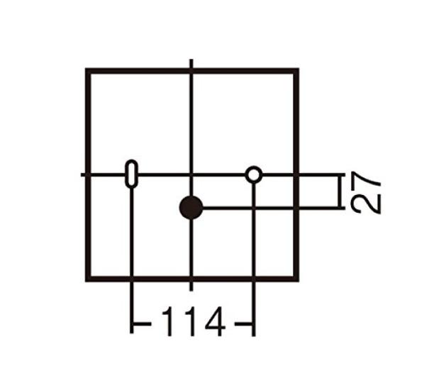 Panasonic Светодиодная лампа LSEB4030LE1 кронштейн, настенный, квадратный, цветной,