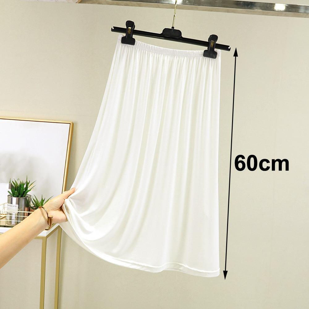 Anti-glare Half Length Skirt Elastic Innerwear Short Skirt Fashion Underskirt for Women