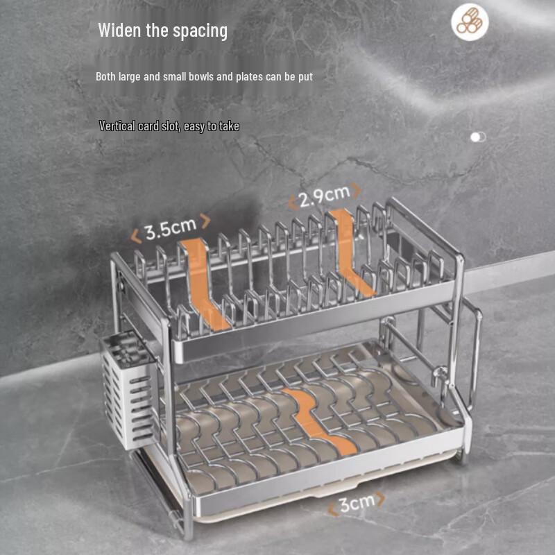 Kitchen Countertop Dish Drying Rack