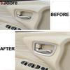 For Nissan Murano 2015-2017 2018     Matte Car ide Inner Door Handle Bowl Cover Trim Interior Accessories