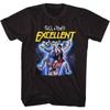Bill And Teds Excellent Adventure B T Space Poster Black Unisex T-shirt