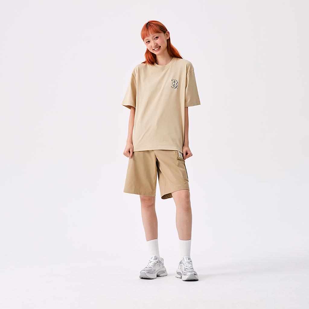 Новые шорты MLB New York Yankees Basic Collection SS25 повседневные унисекс хаки 3ASMB0553-50BGS