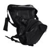 Men Leather Thigh Bag Multifunctional Drop Leg Bag Thigh Satchel for Bicycle Travel Hiking