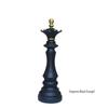 Black and White Chess Piece Resin Figurine for Creative Home Decor