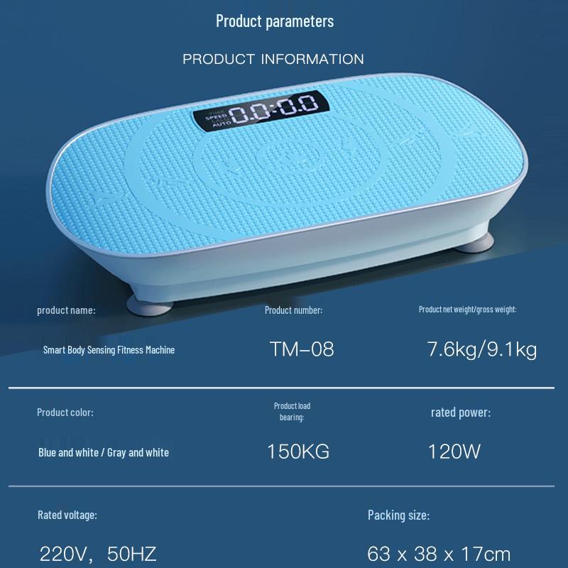 FEEBO Vibration Plate Machine with Bluetooth Speaker