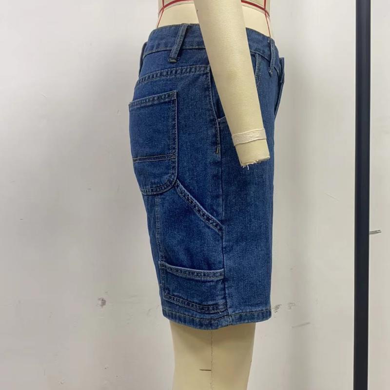 GMXIA Летние уличные хипстерские потертые рабочие женские джинсы прямого покроя