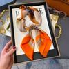 70cm Korean-Style Silk Square Scarf: Fashionable, Versatile Neck Protection and Decorative Accessory