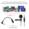 Lavalier Microphone, Professional Grade Omnidirectional Lapel Mic with Easy Clip On System, Ideal for Interviews, Video Conferencing, Podcasts, Voice